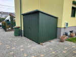 Moderná plechová garáž s rozmermi 3x3m – fotka 2